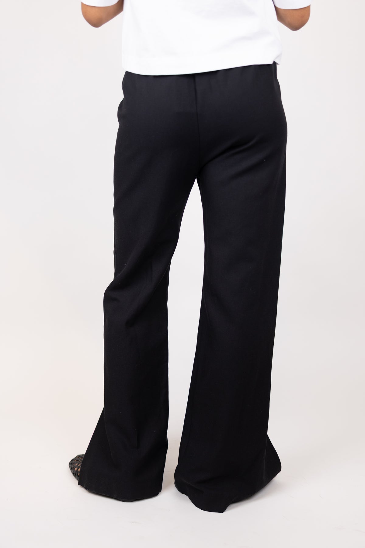Enza Costa Twill Slash Pant Black | cake