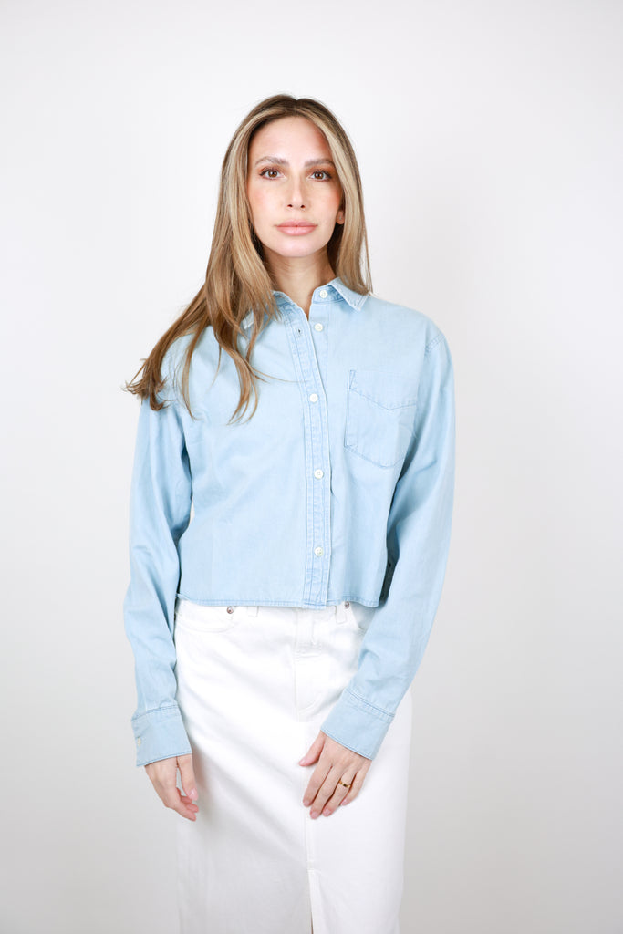 Cropped Button Up