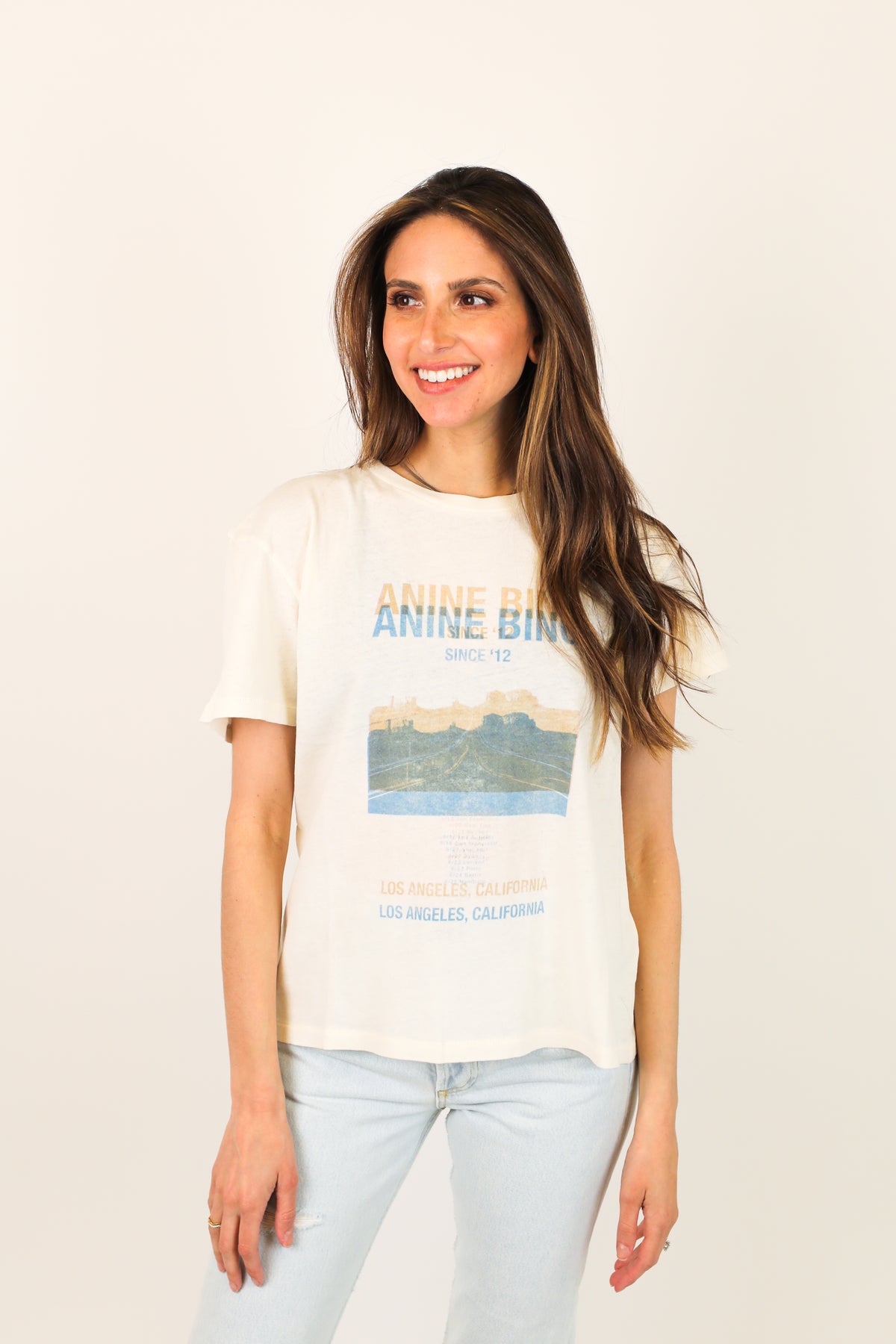 Anine Bing Harper Tee Desert Road cake