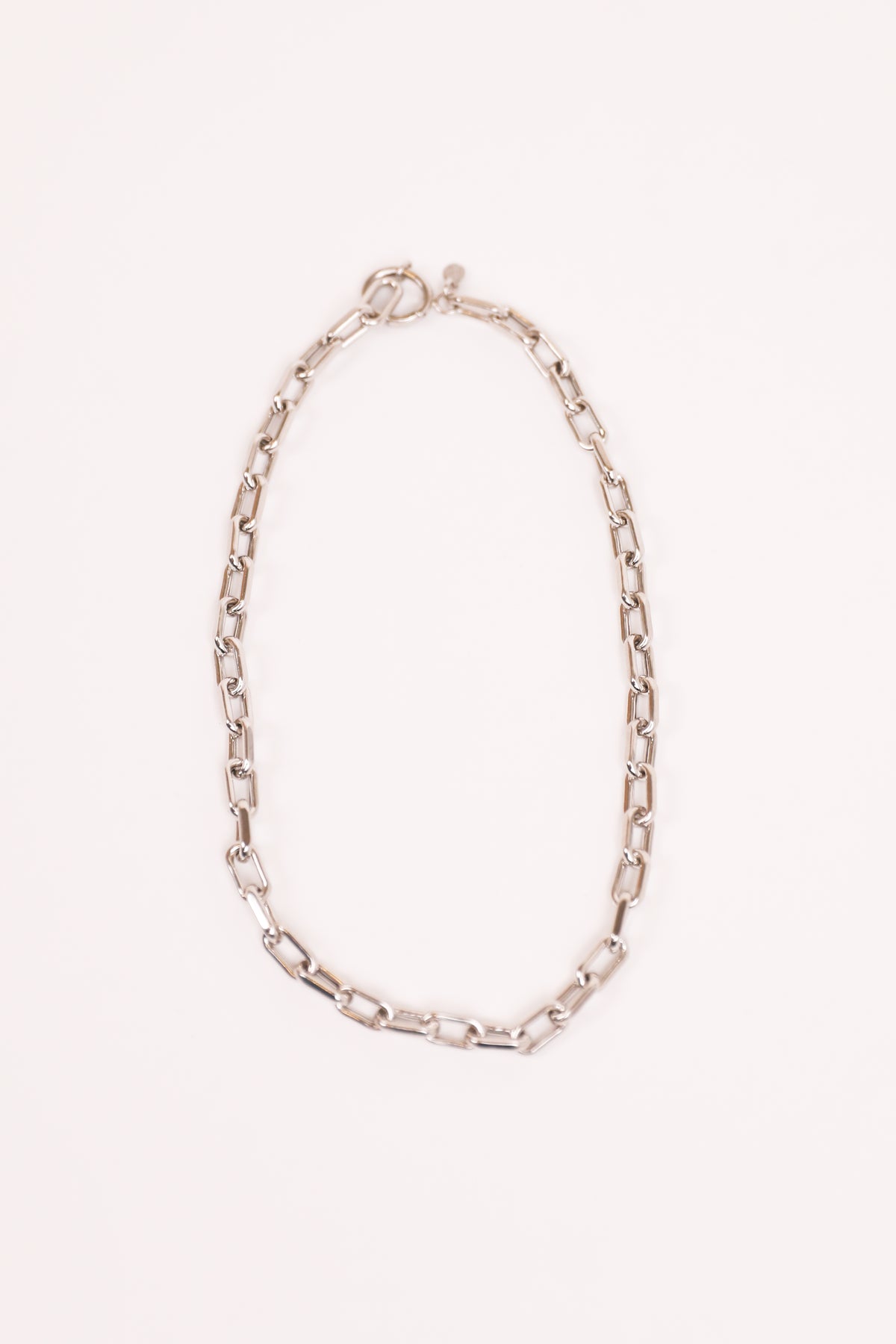 Anine Bing Gold Oval Link Necklace