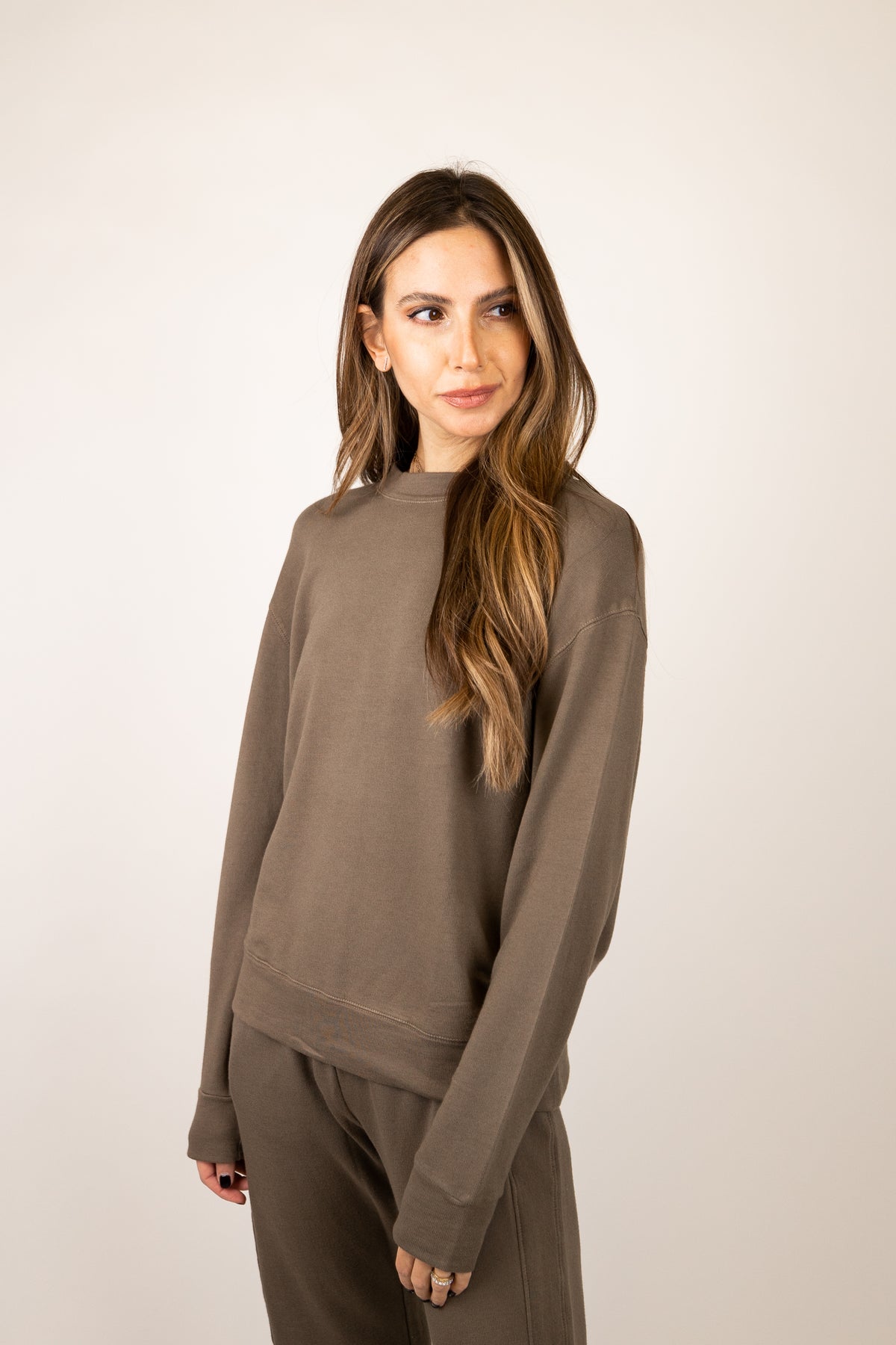 Supersoft Fleece Slouchy Pullover – MONROW