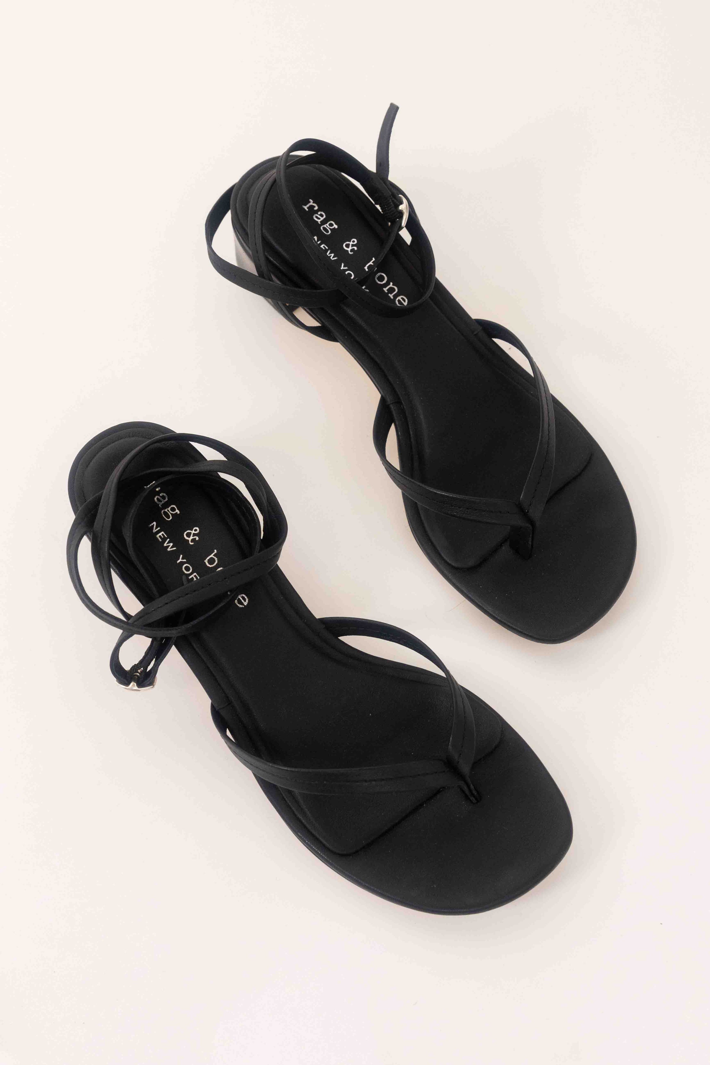 rag & bone Gemma Strappy Sandal Black | cake