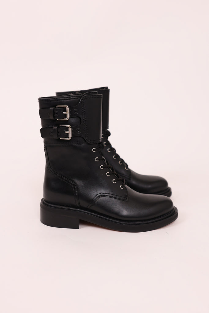 RB Moto Lace-Up Boot