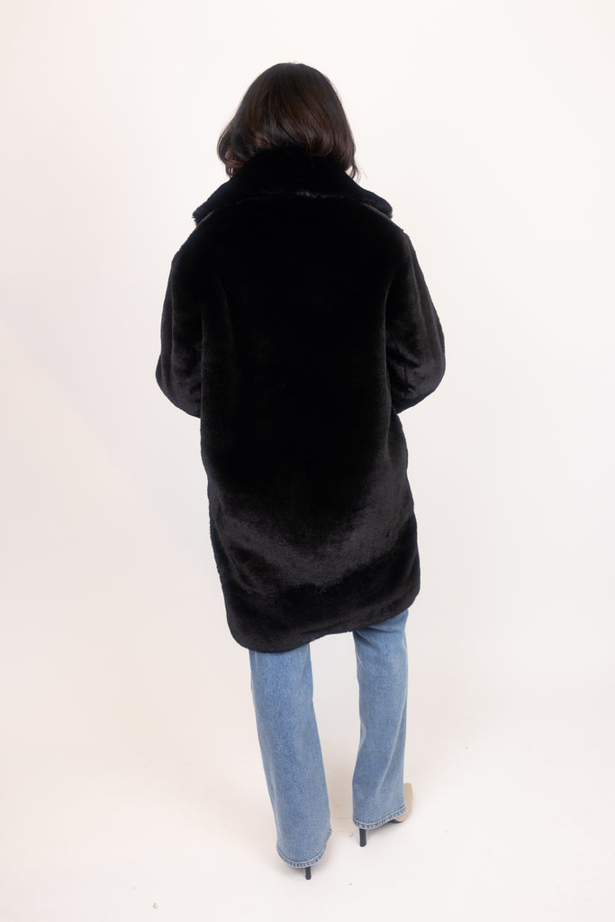 Classic Short Faux Fur Coat