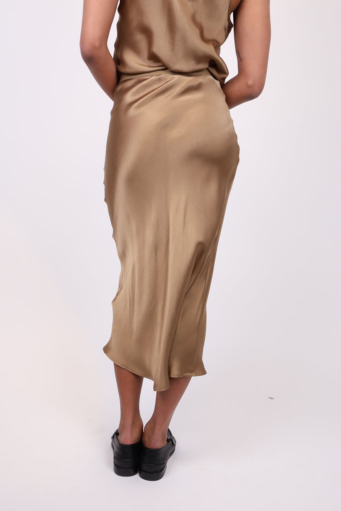 Bar Silk Skirt