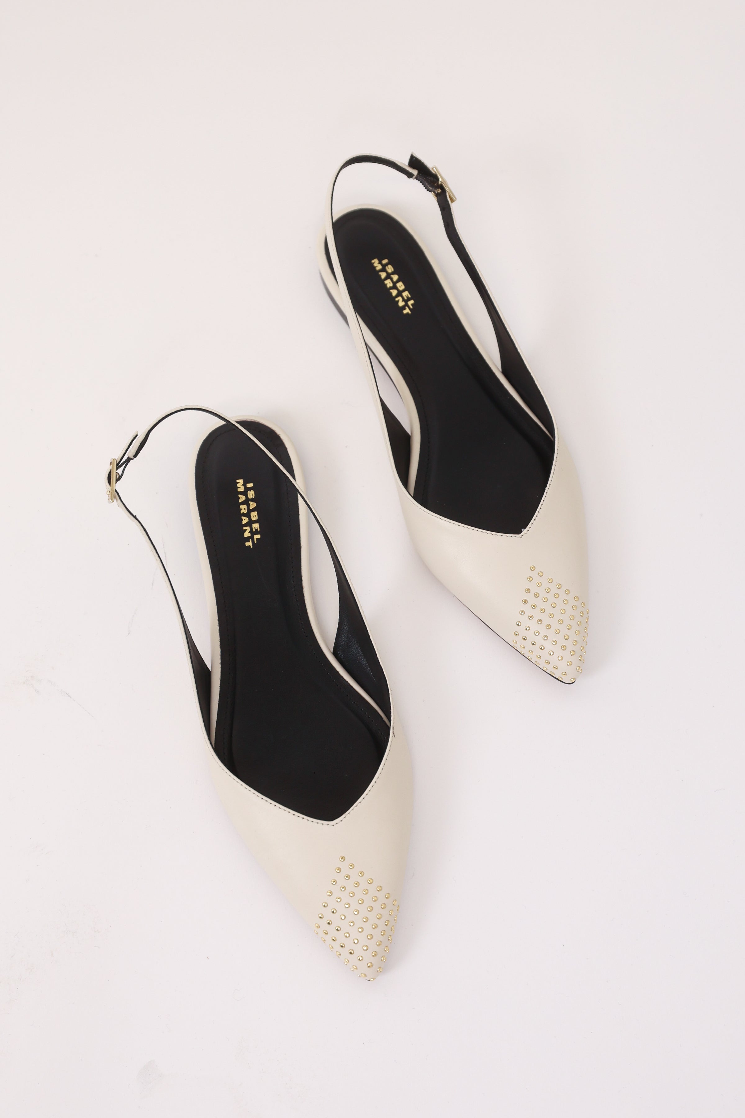 サンダル・ミュール Isabel Marant BRANEE FLAT SLING BACK (BN0013FAC1A05S 01BK) Isabel Marant Branee GB | cake