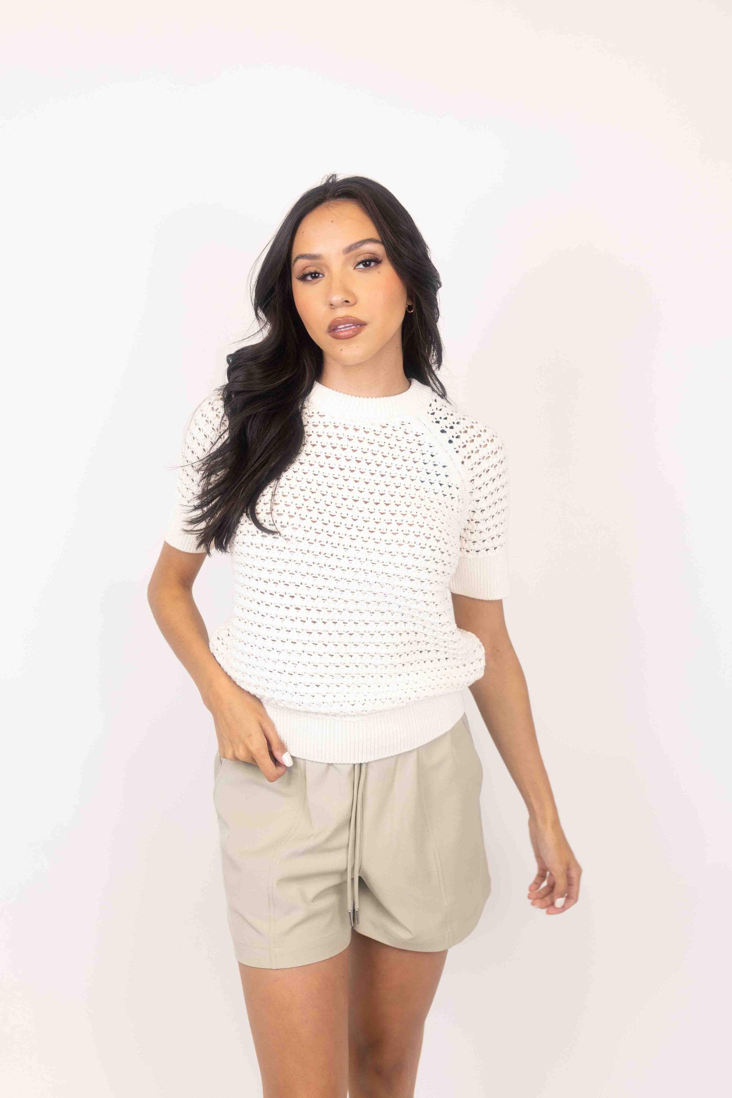 (取寄) バーリー レディース アルバ ニット Varley women Alva Knit Egret 052824_Ecomm_VAR01990_3085_1_e