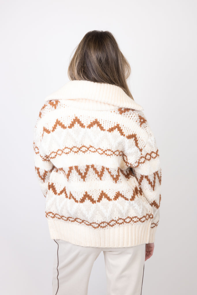 Fairisle Knit Jacket