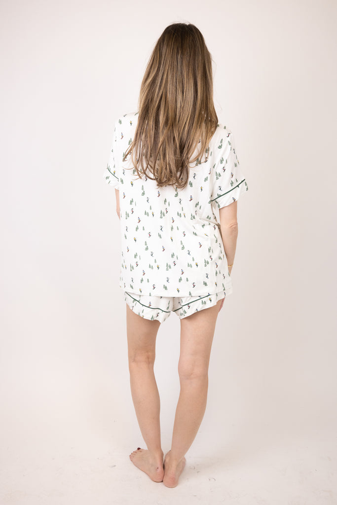 Gisele Printed Relaxed Short PJ Set