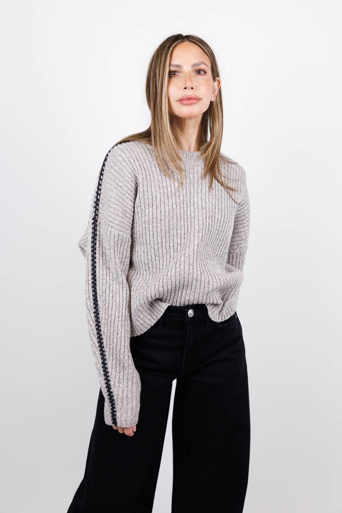 Ingrid Wool Crewneck Sweater