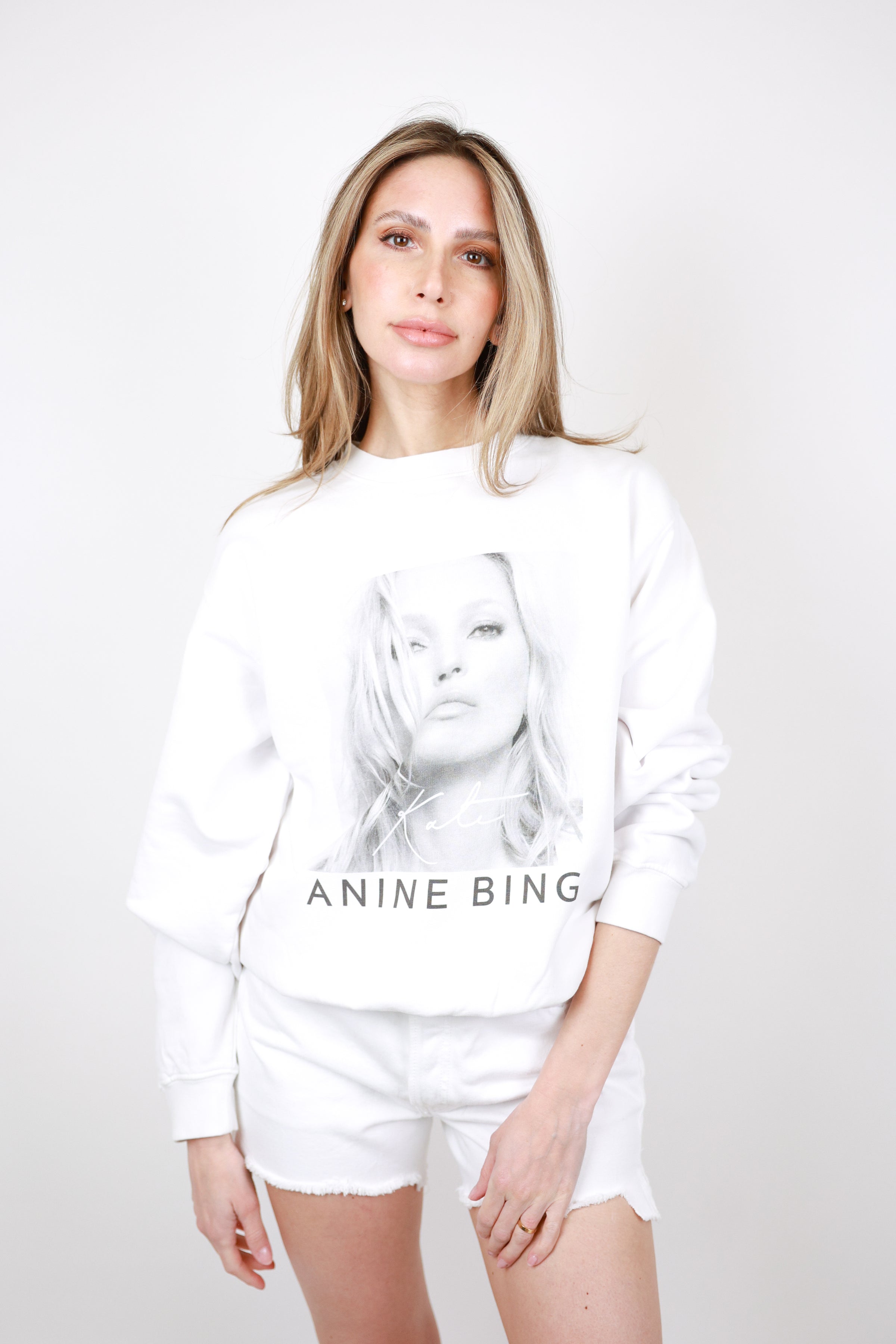 NWT Anine Bing Ramona Kate Moss hot Sweatshirt