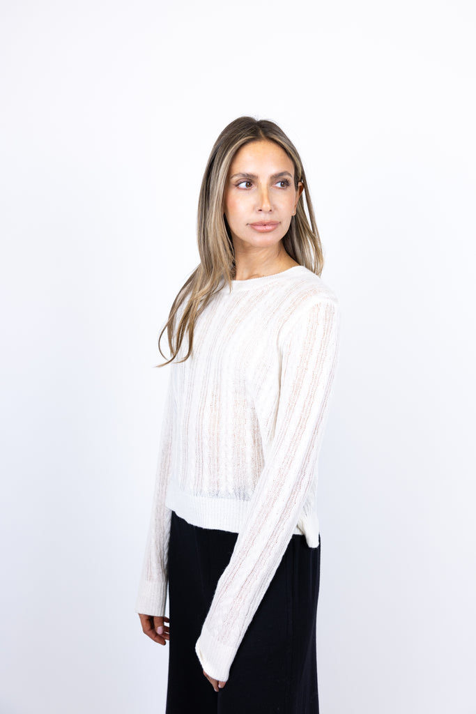 Blakely Tissue Cashmere Pullover