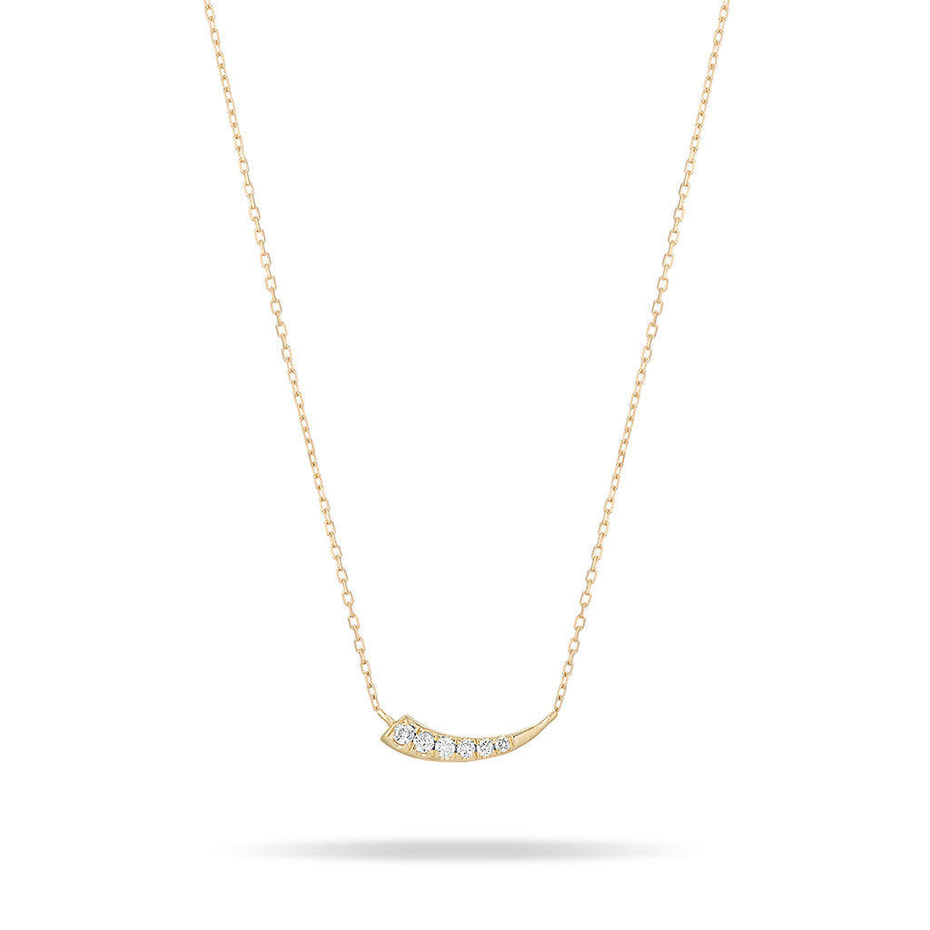 Thorn Tiny Pave Necklace
