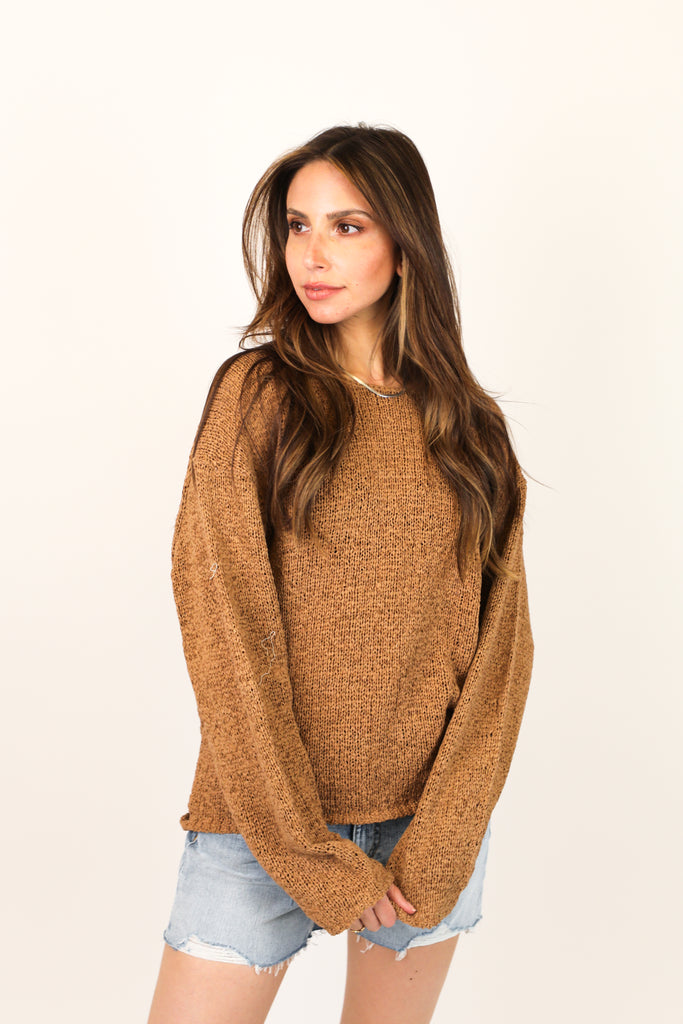 Tana Nylon Blend Sweater