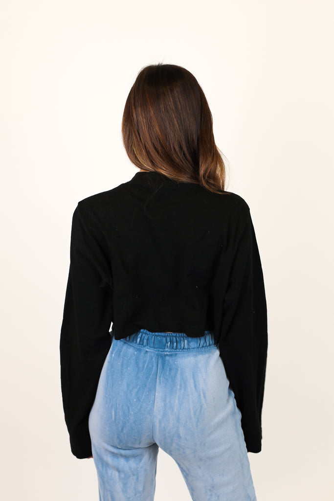 Tokyo Long Sleeve Crop Tee