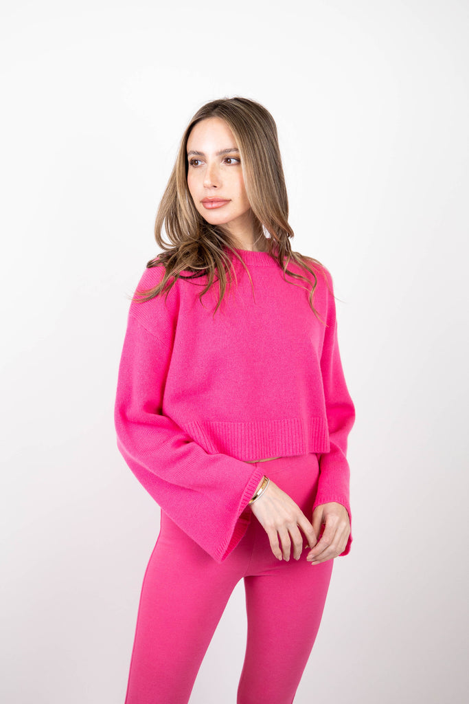 Long Sleeve Cashmere Pullover