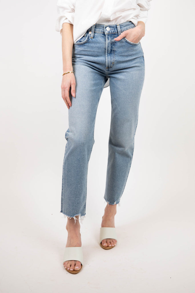 Daphne Crop High Rise Stovepipe