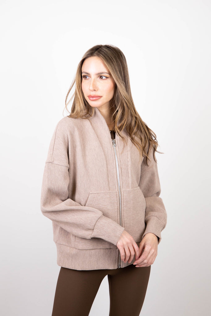 Rosanne Zip Through Sweatshirt