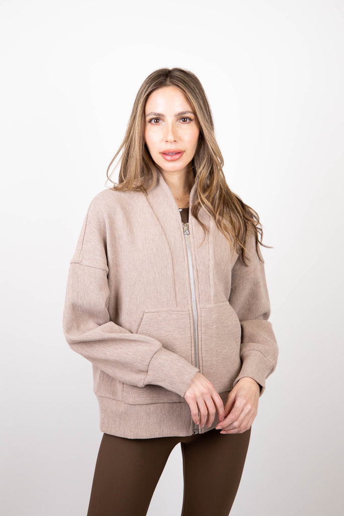 Rosanne Zip Through Sweatshirt