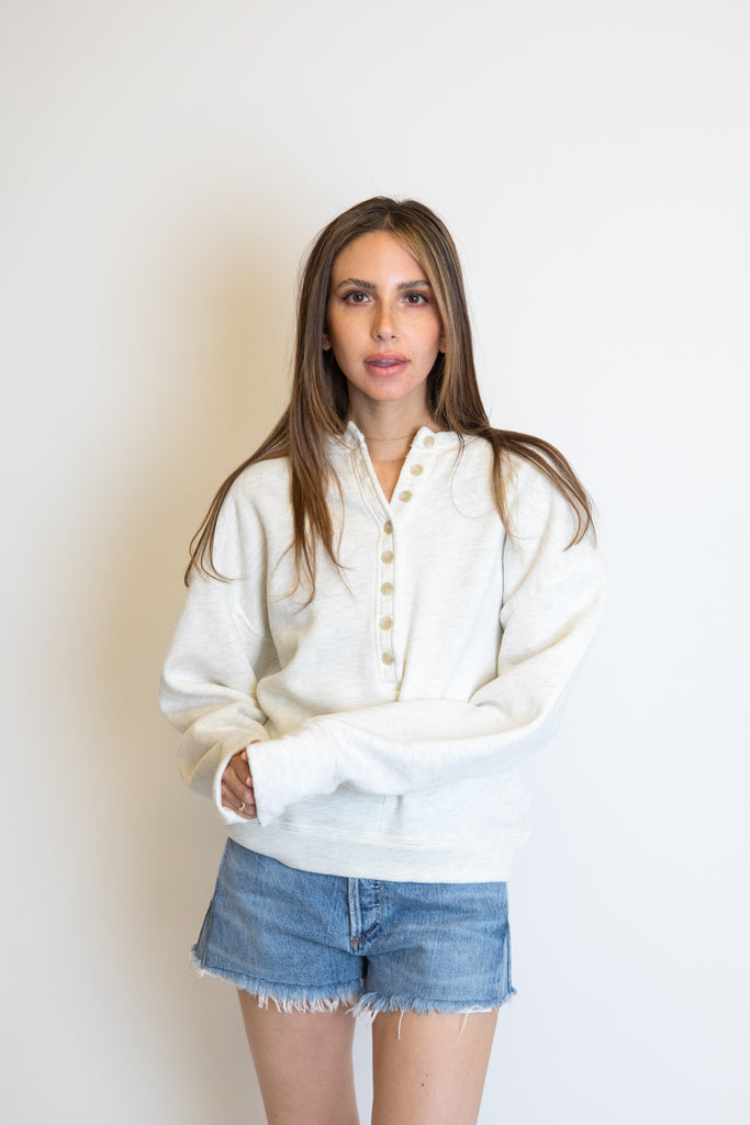 Cora Henley Sweatshirt