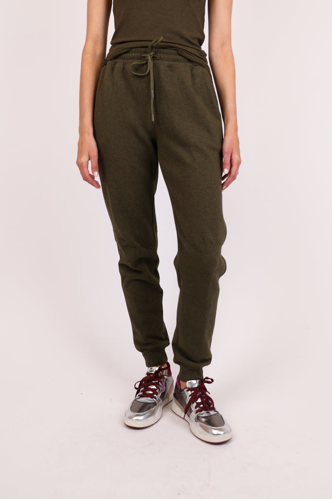 Melange French Terry Easy Pull-On Sweatpant