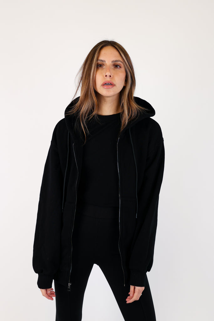 Brooklyn Oversized Zip Hoodie