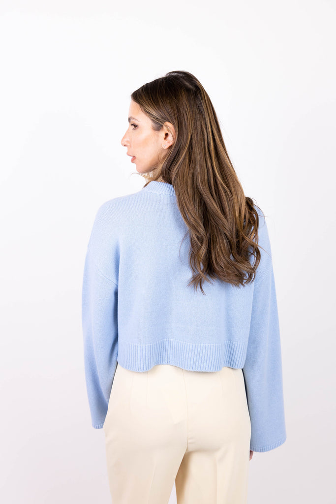 Long Sleeve Cashmere Pullover
