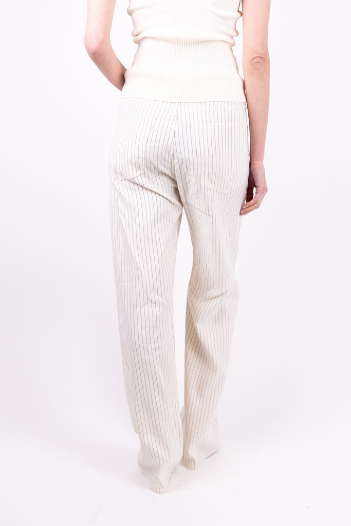 Logan Stripe Linen Jean